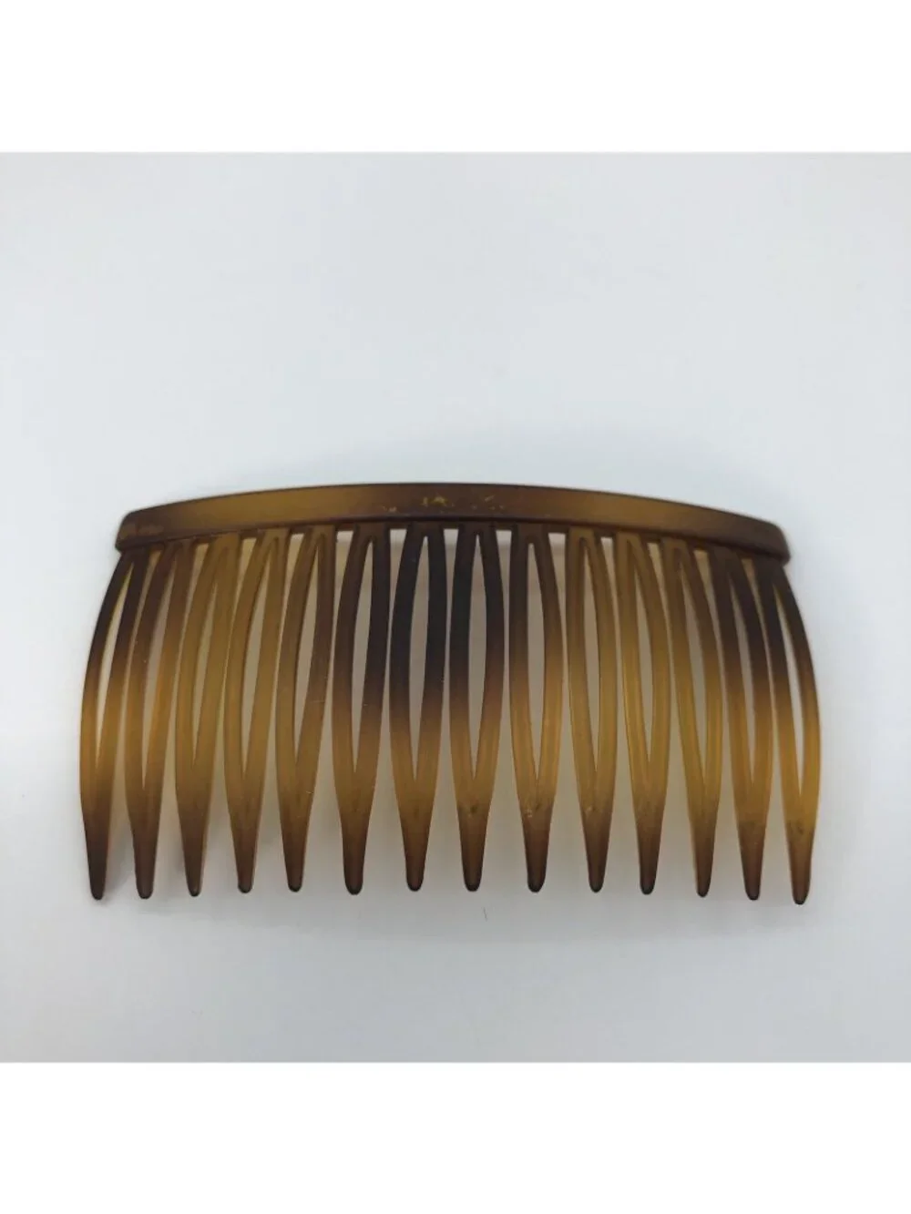 Vintage faux tortoise hais combs lucite plastic Scunci